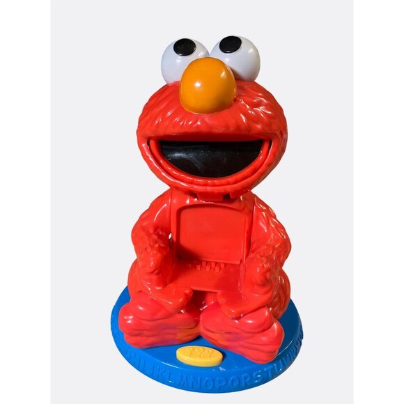 Sesame Street Elmo Figure With Educational Building Blocks Toy Set - Picture 5 of 14